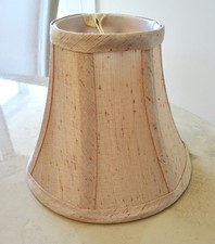 Beige Tan Fabric Mini  5" Bell Shape Clip on Lamp Shade Lampshade price