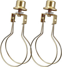 2 Pack round Lamp Shade Light Bulb Clip Adapter, ALUCSET Lampshade Holder Clip o Lampshade price