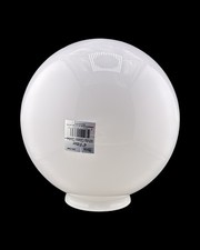 8" White Acrylic Globe Lamp Shade – 4" Neck Opening Light Fixture Replacement Lampshade price