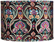 Multi-Color Embroidered Medium Drum Lamp Shade 15" Wide x 11" High (Spider) Lampshade price