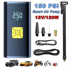 150 PSI Digital Tire Inflator Car Air Pump Compressor Electric Portable Auto 12V Compressor - Tire Care price