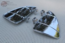 Outside Air Flow Wind Breeze Deflectors Vent Window Accessory Vintage Car Chrome Car Wind Deflectors price