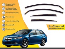 In Channel for Acura Tsx Sport Wagon 2011-2014 wind deflectors visors rain guard Car Wind Deflectors price