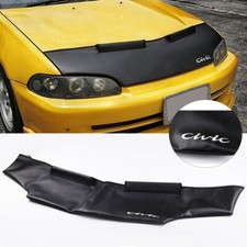 Fit For Honda Civic 92-1995 EG EJ Car Bonnet Hood Bra Wind & Bug Deflectors Car Wind Deflectors price
