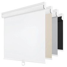 ChrisDowa 100% Blackout Roller Shade Window Blind with Thermal Insulated UV Prot Roller Blind price