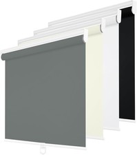Cordless Blackout Roller Shade Light Blocking Room Darkening Rolled Up Blind Roller Blind price