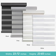 Horizontal Window Shade Blind Zebra Dual Roller Blinds Curtains,Easy to Install Roller Blind price