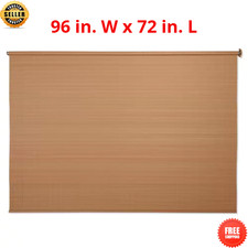Outdoor Patio Porch Deck Roller Blind Sun Shade Roll Up Exterior 96" W X 72 In L Roller Blind price