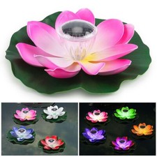 Floating LED Lotus Flower Light Pond Pool Garden Landscape Decorative Lamp USA Decorative Lamp price