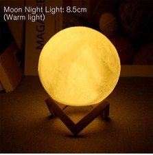 Moon Night Light Table Lamp USB Charging Remote Touch Control Home Decor Gift Decorative Lamp price