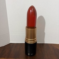 Red Lipstick Tabletop Lamp Home Decor Rechargeable Dimmable LED Light RARE NEW Decorative Lamp price