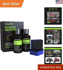 Highly Concentrated Plastic Restorer - 60ml Ceramic Trim Coating with Applicator Car Care & Restoration Products price