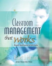 Classroom Management That Works: Research-Based Strategies for Every  - GOOD Education Management price