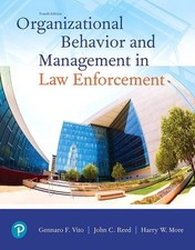 Organizational Behavior and Management in Law Enforcement by Harry-9780135186206 Education Management price