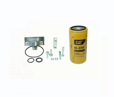 Sinister Diesel CAT Fuel Filter Adapter for 2001-2016 GM Duramax 6.6L (Gray) Diesel Filter price