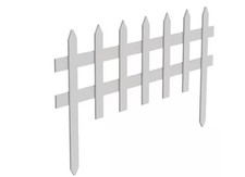 18 In. H 36 In. W White Wood Picket Garden Fence Garden Fence price