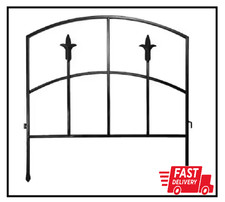 Alexander 18 in. H x 18.75 W Metal Garden Fence Garden Fence price