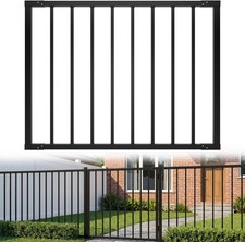 Deck Fence Gate Outdoor 32.5" Hx48 W Heavy Duty Steel Anti-Rust Door with Custom Garden Fence price