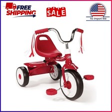 Radio Flyer Ready to Ride Folding Trike for Toddlers with Streamers, Red Tricycles price