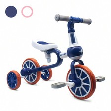 4 Wheels Toddler Tricycle For Ages 1-4 Kids Balance Bike With Removable Pedal Tricycles price