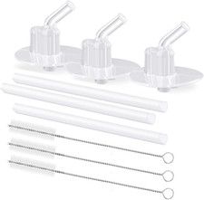Replacement Straws for Thermos Funtainer 12 Ounce Bottle, 3 Pieces Straw Cleanin Thermoses price