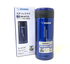 Zojirushi SM-AFE35 Stainless Steel Drinking Thermo Tuff Mug 12 oz Blue Thermoses price
