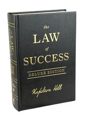 THE LAW OF SUCCESS Deluxe Edition Napoleon Hill Leather Bound Collectible NEW Success Books price
