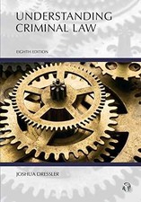 Understanding Criminal Law - Paperback, by Dressler Joshua - Very Good General Law price