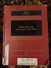 Basic Tort Law: Cases, Statutes, and Problems: Cases, Statutes, and Problems... General Law price