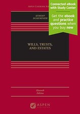Wills, Trusts, and Estates, - Hardcover, by Robert H Sitkoff; - Very Good z General Law price