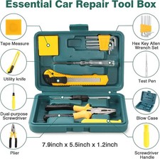 "Complete Roadside Emergency Assistance Kit with Easy Carry Bag and Repair Tools Car Tool Kits and Bags price