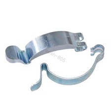 2 Pcs Silver Car Air Filter Cleaner Housing Box Lid Spring Clip Clamp For Toyota Car Air Filter price