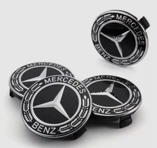 1set For Mercede-s Ben-z 75mm/2.95“ Wheel Rim HubCaps Cover Badge Emblem Wheel Cover price