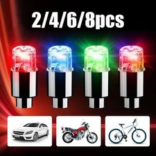 8PCS Car Auto Wheel Tire Tyre Air Valve Stem LED Light Caps Cover Accessories US Wheel Cover price