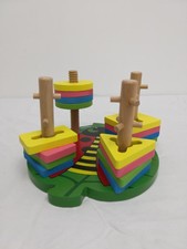 Arshiner Toddler Kids Wooden Toy Geometric Shaped Wooden Toys price