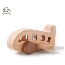 Wooden Train Birthday Toy Montessori Toys Baby - Pinball Aircraft Wooden Toys price