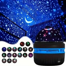 LED USB Night Light Baby Kids Moon Star Sky Projector Lamp for good look Night Light price