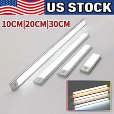 Rechargeable LED Motion Sensor Under Cabinet Closet Light USB Kitchen Lamp Strip Night Light price
