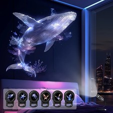 LED USB Night Light Projector 6 Patterns Whale Butterfly Starfish Gift Night Light price