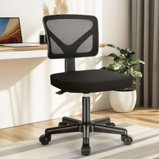 Home Office Mesh Desk Chair, Small Space, Armless Rolling Chair for Adults Office Chair price