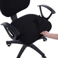 Stretch Jacquard Office Computer Chair Seat Covers, Removable Washable Anti-d... Office Chair price