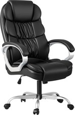 Homall Office Chair High Back Computer Desk PU Leather Swivel Black Office Chair price