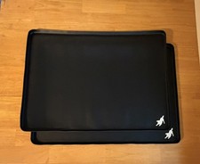 2-Pack Black Silicone Dog Feeding Mats 24 x 16 Non-Slip, 0.63” Raised Edge Tray Mat price