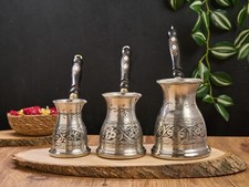 Copper Turkish Greek Coffee Maker Pot,  Cezve Briki, Stovetop Copper Maker Cezve Sets price
