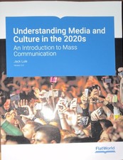 Understanding Media and Culture Jack Lule FlatWorld Communication Studies Book Media and Communication Books price