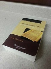 Constitutional Law: Principles and - Paperback, by Chemerinsky Erwin - Very Good Constitutional Law price