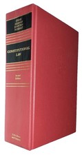 Constitutional Law (Law School Casebook Series) Constitutional Law price