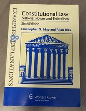 Constitutional Law: National Power and Federalism Constitutional Law price