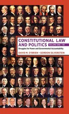 Constitutional Law and Politics: Volume 1: Struggles for Power and Governmen... Constitutional Law price