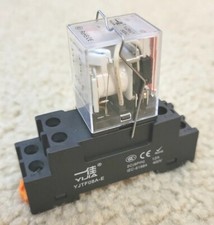 Electromagnetic Power Relay, 8-Pin 10 AMP 24V DC Relay Coil with Socket Base Relay price